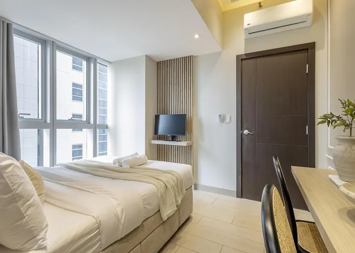 Uptown Luxe 2br With Bathtub Work And Relax In Bgc Apartamento Manila