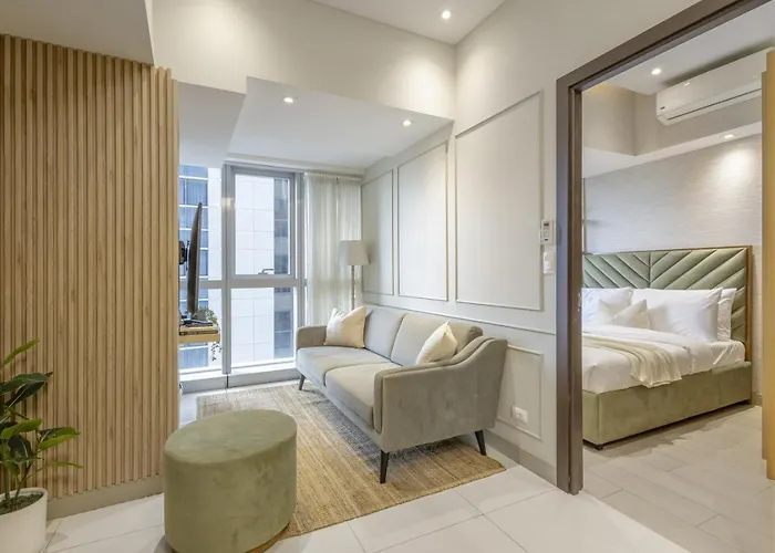 Uptown Luxe 2br With Bathtub Work And Relax In Bgc Manila